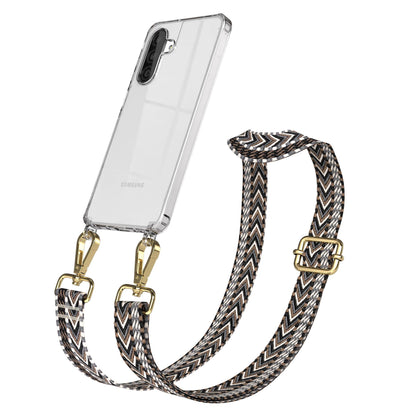 Samsung Galaxy A26 Handykette mit Boho Band verstellbarer Trageriemen 