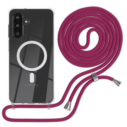 Galaxy A26 transparente Hülle + Kordel mit MagSafe