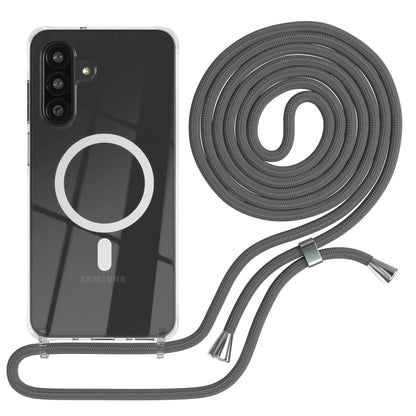Galaxy A26 transparente Hülle + Kordel mit MagSafe