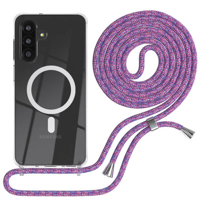 Galaxy A26 transparente Hülle + Kordel mit MagSafe