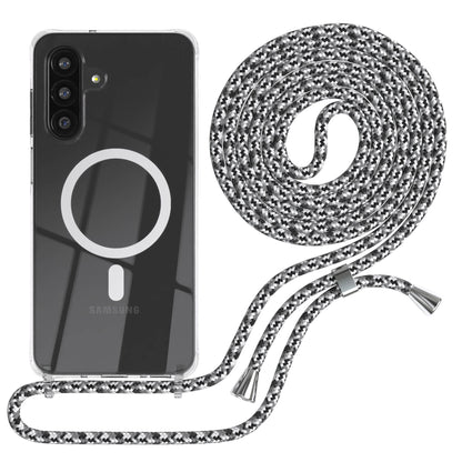 Galaxy A26 transparente Hülle + Kordel mit MagSafe