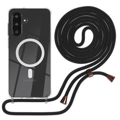 Galaxy A26 transparente Hülle + Kordel mit MagSafe