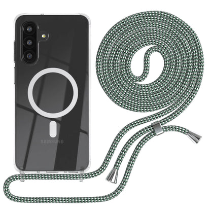 Galaxy A26 transparente Hülle + Kordel mit MagSafe