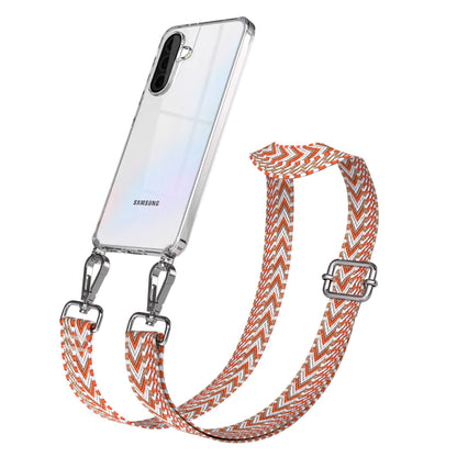 Samsung Galaxy A36 Handykette mit Boho Band verstellbares Umhängeband 