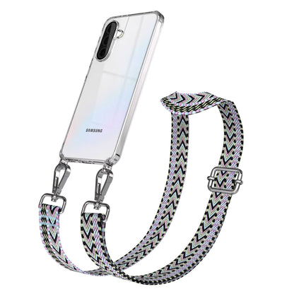 Samsung Galaxy A36 Handykette mit Boho Band verstellbares Umhängeband 