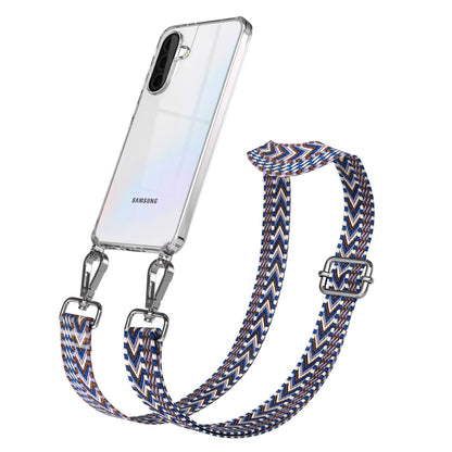 Samsung Galaxy A36 Handykette mit Boho Band verstellbares Umhängeband 