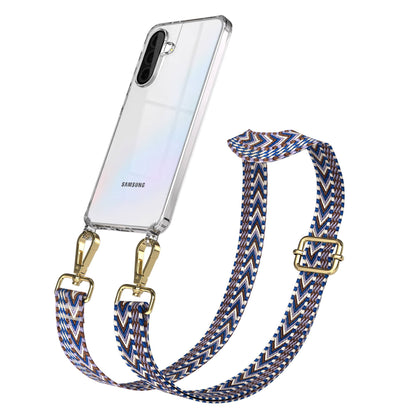 Samsung Galaxy A36 Handykette mit Boho Band verstellbares Umhängeband 
