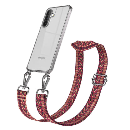 Samsung Galaxy A56 Handykette mit Boho Band verstellbar 