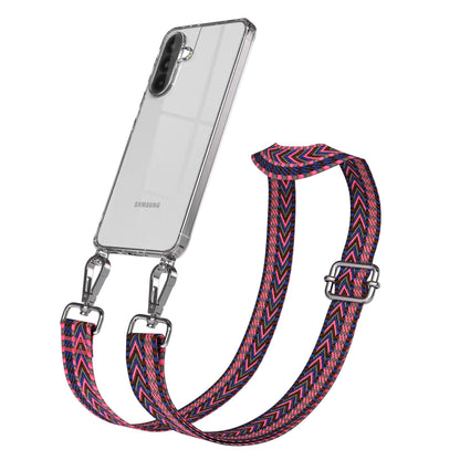 Samsung Galaxy A56 Handykette mit Boho Band verstellbar 