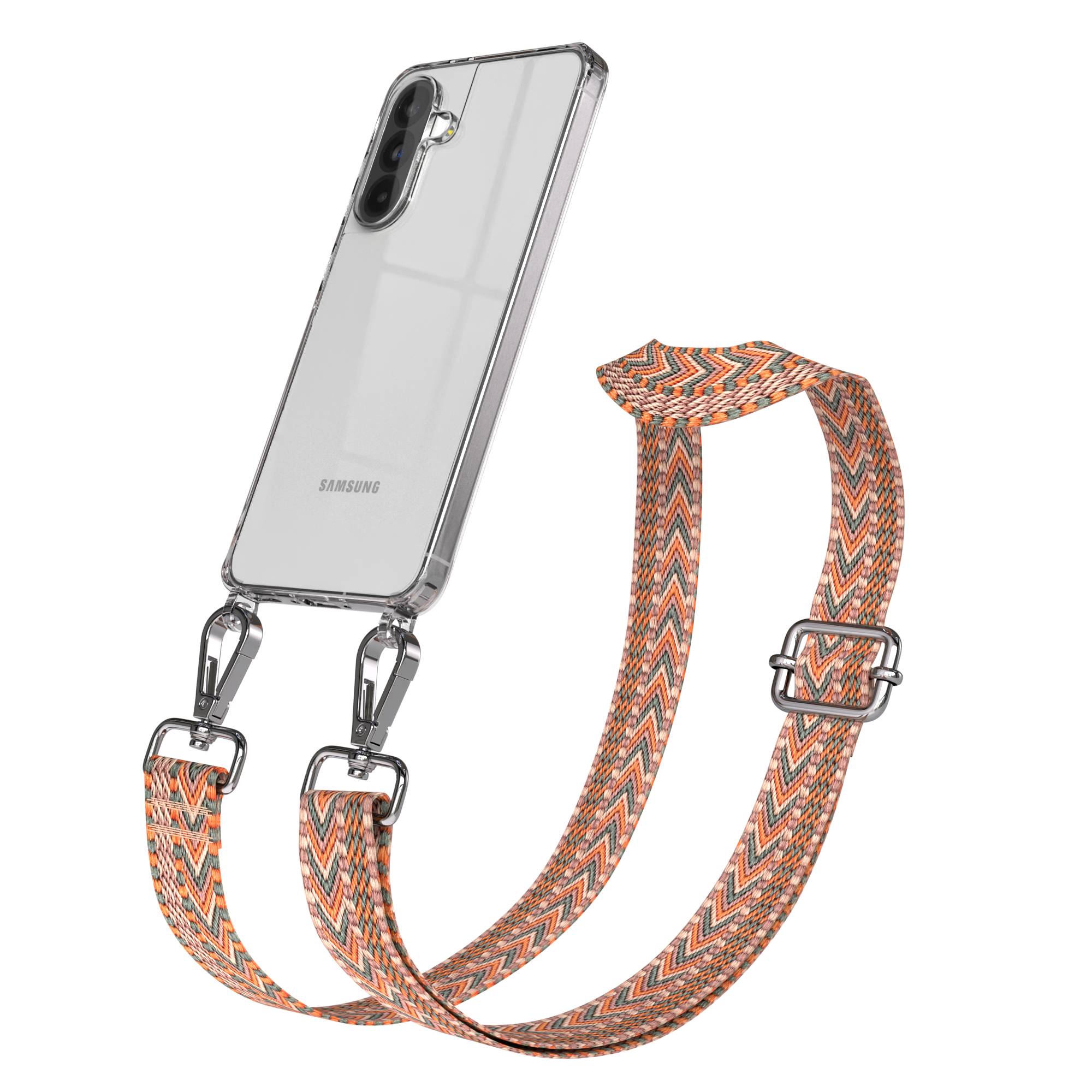 Samsung Galaxy A56 Handykette mit Boho Band verstellbar 