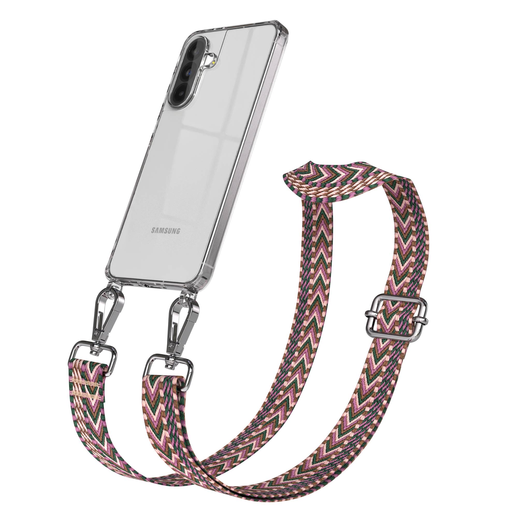 Samsung Galaxy A56 Handykette mit Boho Band verstellbar 