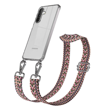 Samsung Galaxy A56 Handykette mit Boho Band verstellbar 