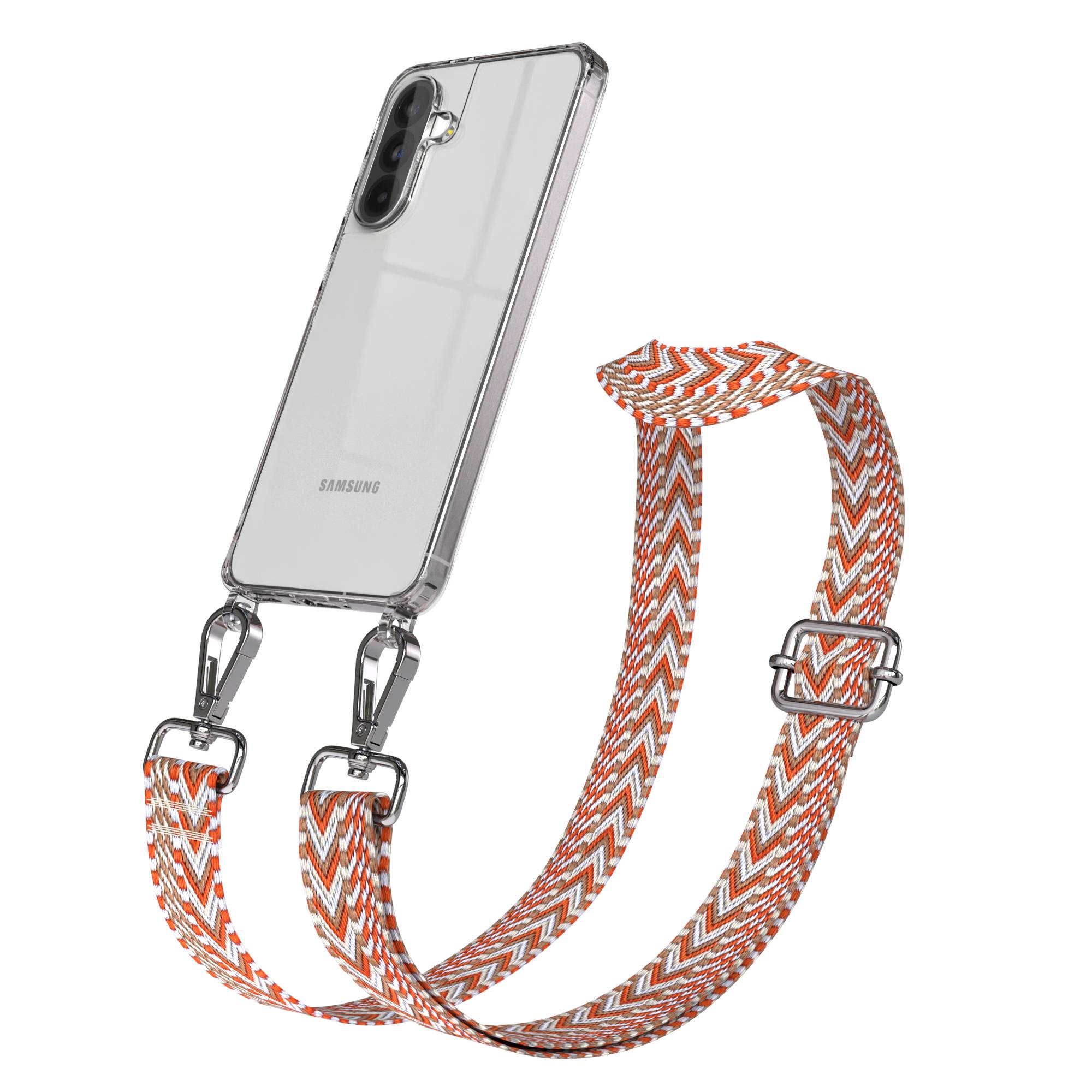 Samsung Galaxy A56 Handykette mit Boho Band verstellbar 