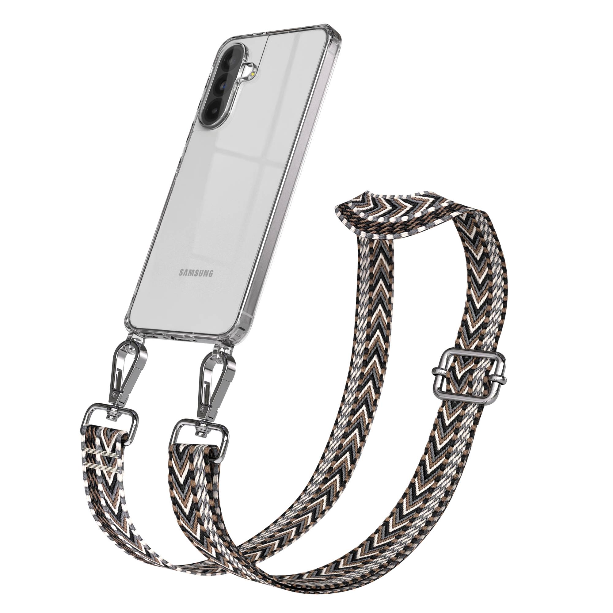 Samsung Galaxy A56 Handykette mit Boho Band verstellbar 