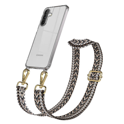 Samsung Galaxy A56 Handykette mit Boho Band verstellbar 