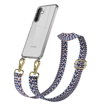 Samsung Galaxy A56 Handykette mit Boho Band verstellbar 