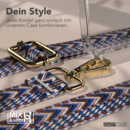 Samsung Galaxy A56 Handykette mit Boho Band verstellbar 