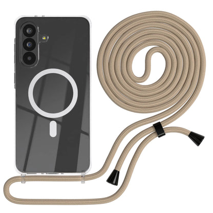 Galaxy A56 transparente Hülle + Kordel mit MagSafe