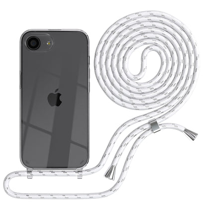 iPhone 16e transparente Hülle + Kordel