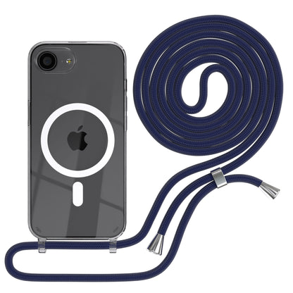 iPhone 16e transparente Hülle + Kordel mit MagSafe