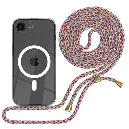 iPhone 16e transparente Hülle + Kordel mit MagSafe