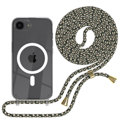iPhone 16e transparente Hülle + Kordel mit MagSafe