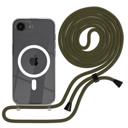 iPhone 16e transparente Hülle + Kordel mit MagSafe