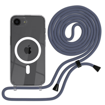 iPhone 16e transparente Hülle + Kordel mit MagSafe