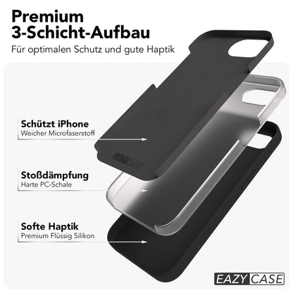 Apple iPhone 16e Premium Silikonhülle mit Kameraschutz von EAZY CASE 