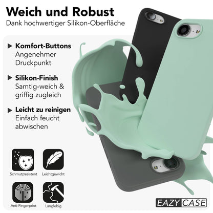 Apple iPhone 16e Premium Silikonhülle mit Kameraschutz von EAZY CASE 