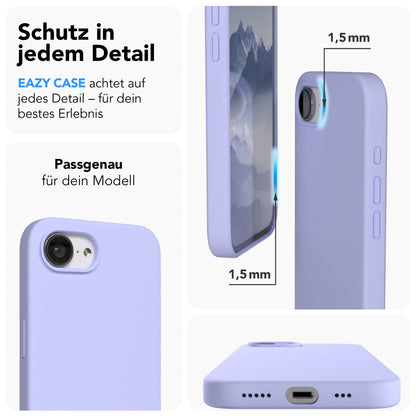 Apple iPhone 16e Premium Silikonhülle mit Kameraschutz von EAZY CASE 