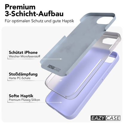 Apple iPhone 16e Premium Silikonhülle mit Kameraschutz von EAZY CASE 