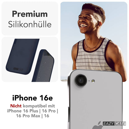 Apple iPhone 16e Premium Silikonhülle mit Kameraschutz von EAZY CASE 