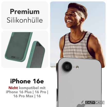 Apple iPhone 16e Premium Silikonhülle mit Kameraschutz von EAZY CASE 