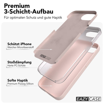 Apple iPhone 16e Premium Silikonhülle mit Kameraschutz von EAZY CASE 