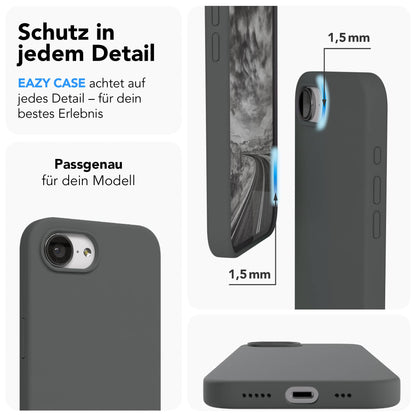 Apple iPhone 16e Premium Silikonhülle mit Kameraschutz von EAZY CASE 
