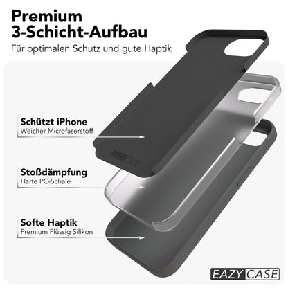 Apple iPhone 16e Premium Silikonhülle mit Kameraschutz von EAZY CASE 