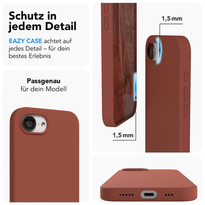 Apple iPhone 16e Premium Silikonhülle mit Kameraschutz von EAZY CASE 