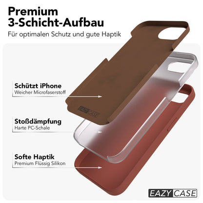 Apple iPhone 16e Premium Silikonhülle mit Kameraschutz von EAZY CASE 