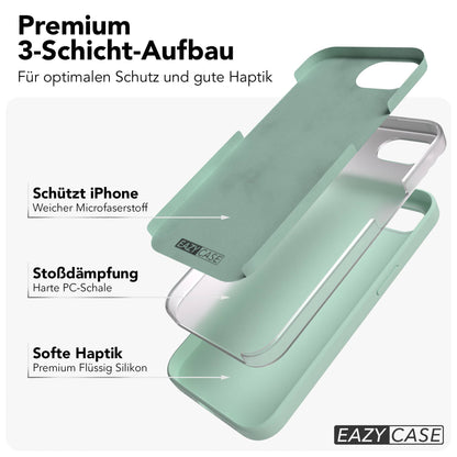 Apple iPhone 16e MagSafe Silikonhülle mit Kameraschutz von EAZY CASE 