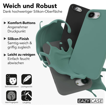 Apple iPhone 16e MagSafe Silikonhülle mit Kameraschutz von EAZY CASE 