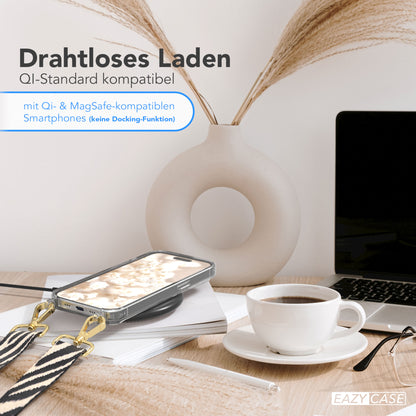 iPhone 15 Pro Handykette mit verstellbarem Boho Band von EAZY CASE 