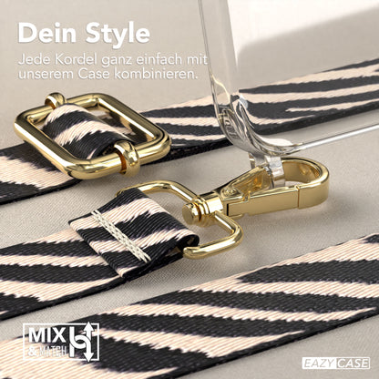 iPhone 15 Pro Max Handykette mit verstellbarem Boho Band Set 