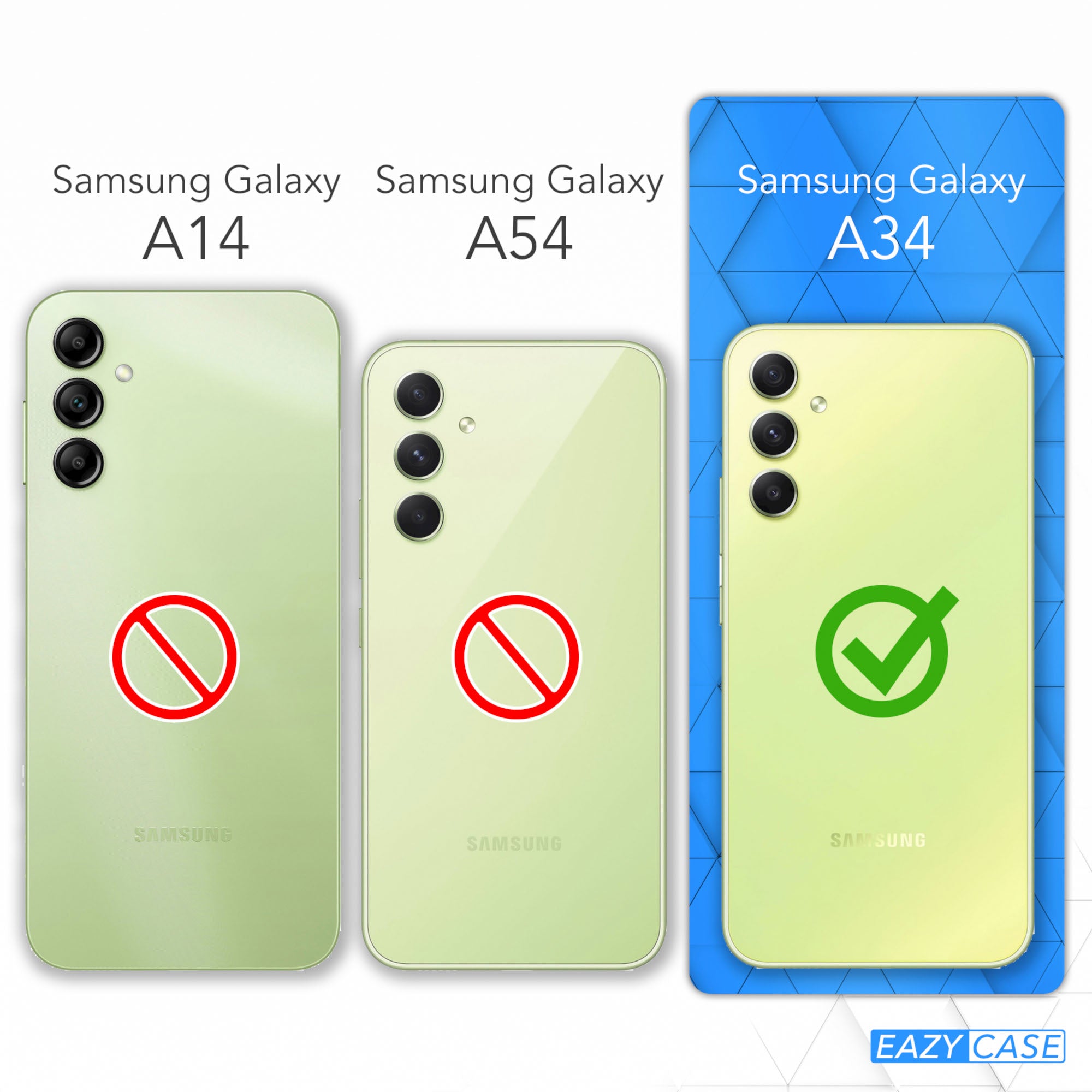 Galaxy A34 Hülle + Boho Band