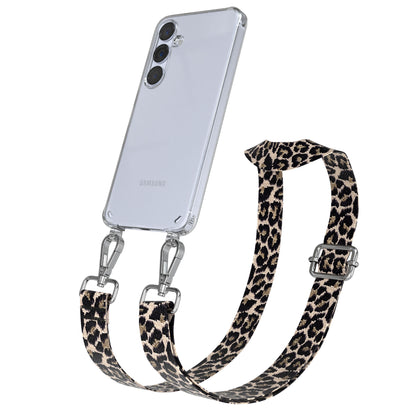Samsung Galaxy S24 Plus Handykette mit Boho Band verstellbar 