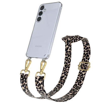 Samsung Galaxy S25 Plus Handykette mit verstellbarem Boho Trageriemen Set 