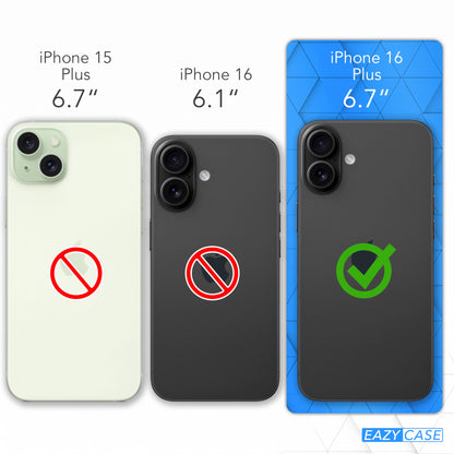 iPhone 16 Plus Hülle + Boho Band