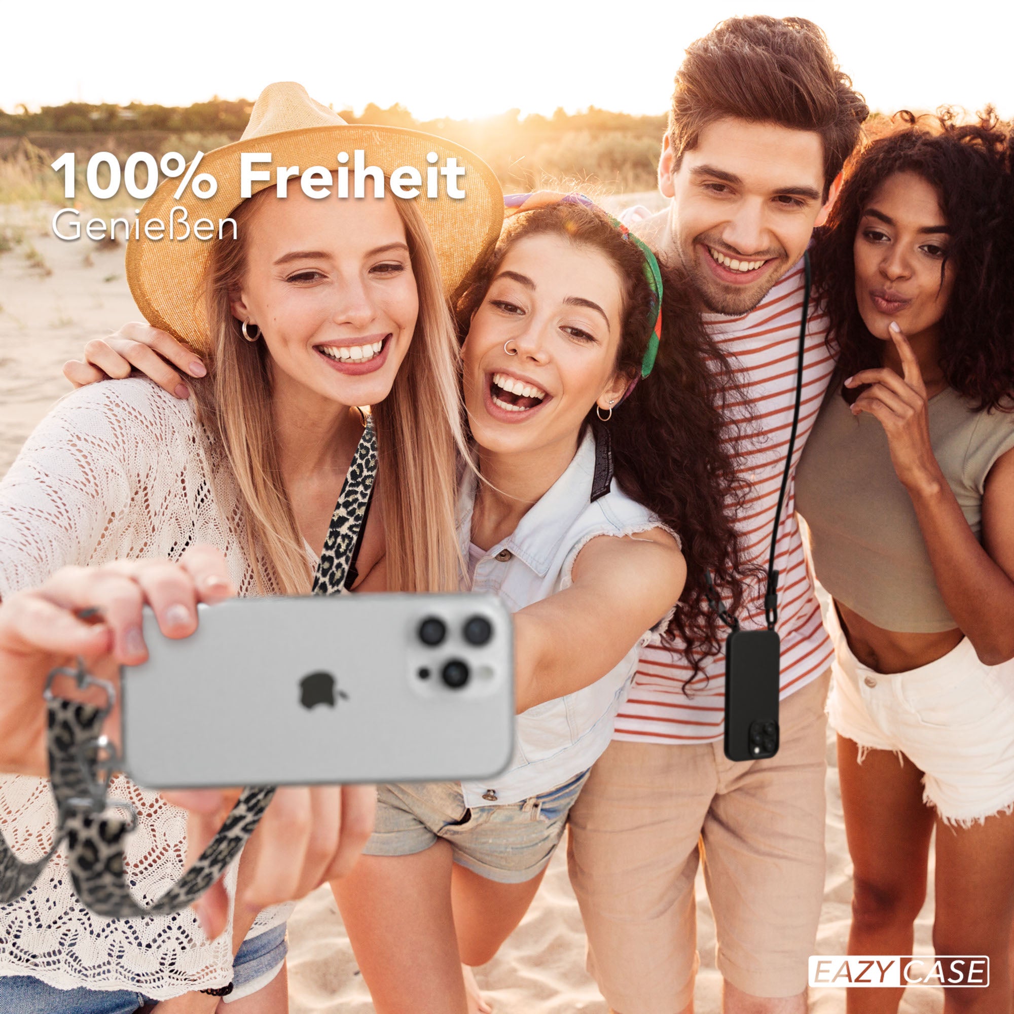 iPhone 16 Pro Max Hülle + Boho Band