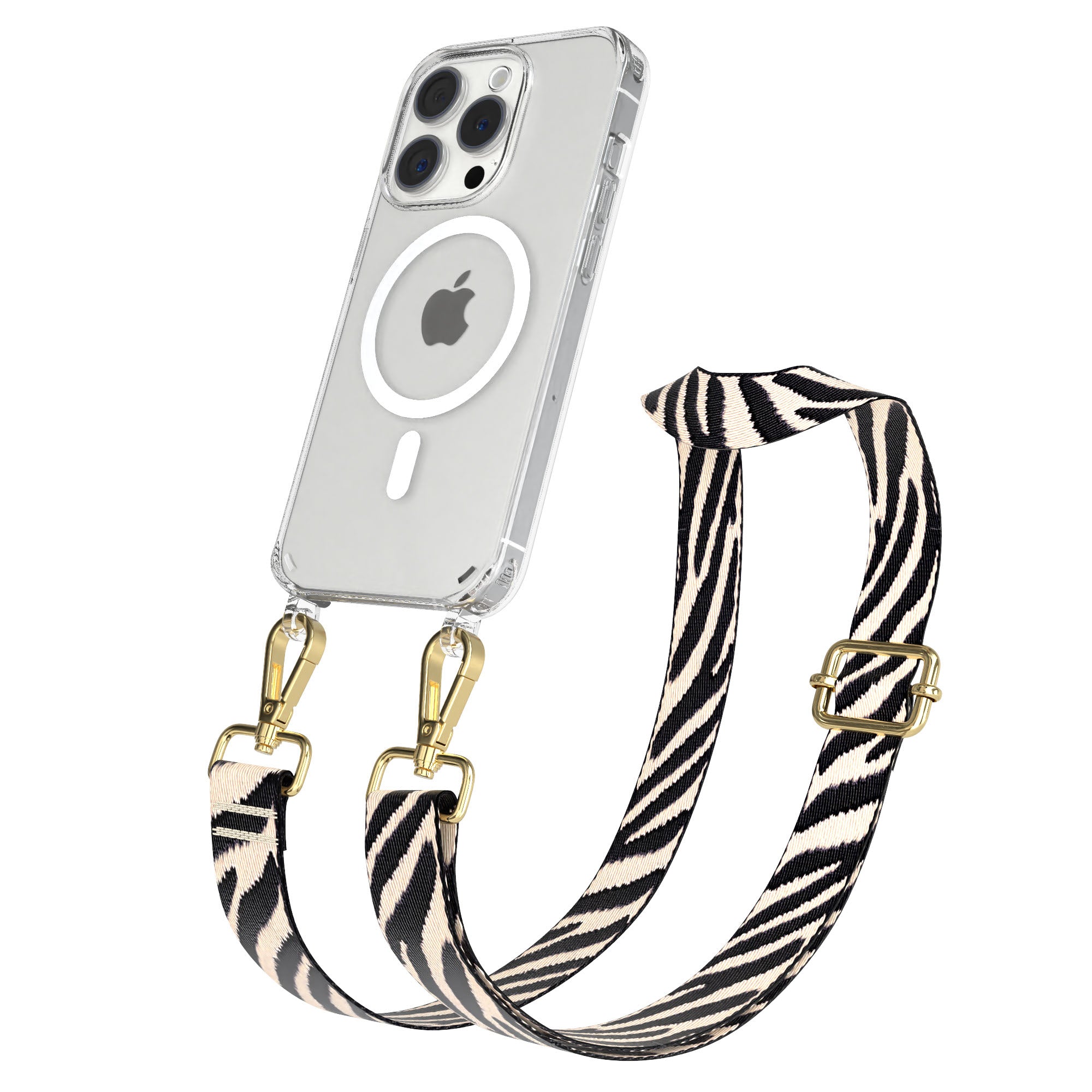 Apple iPhone 15 Pro Handykette MagSafe mit Boho Band EAZY CASE Neck Strap 