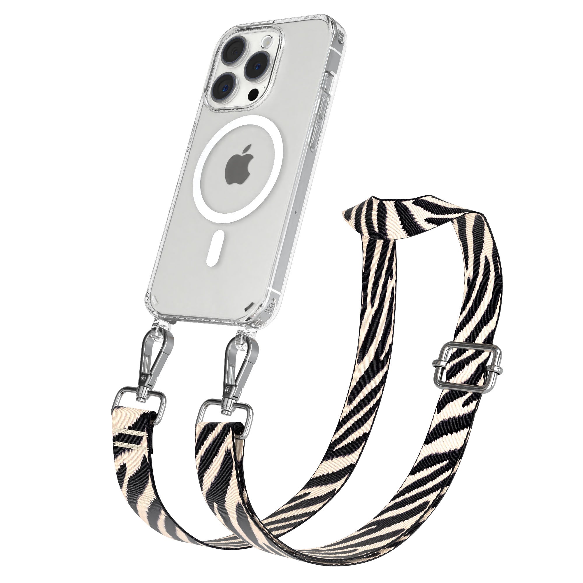 Apple iPhone 15 Pro Handykette MagSafe mit Boho Band EAZY CASE Neck Strap 